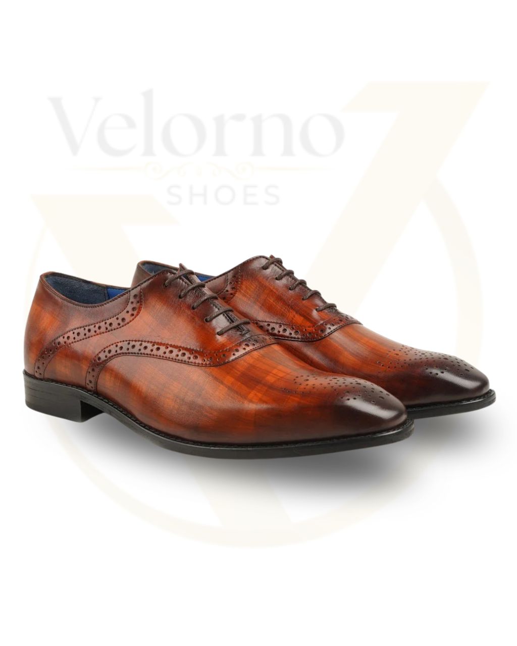 Velorno Oxford Shoe - Pure leather and Handmade