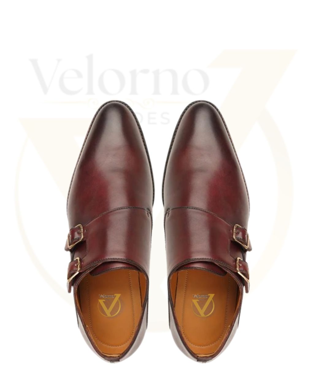 Velorno Monkstrap Shoes - Pure leather and Handmade - Image 4