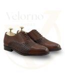 Velorno woven leather Oxford shoes -  Handmade